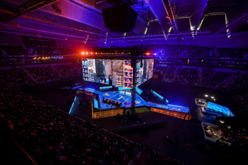 定持球后